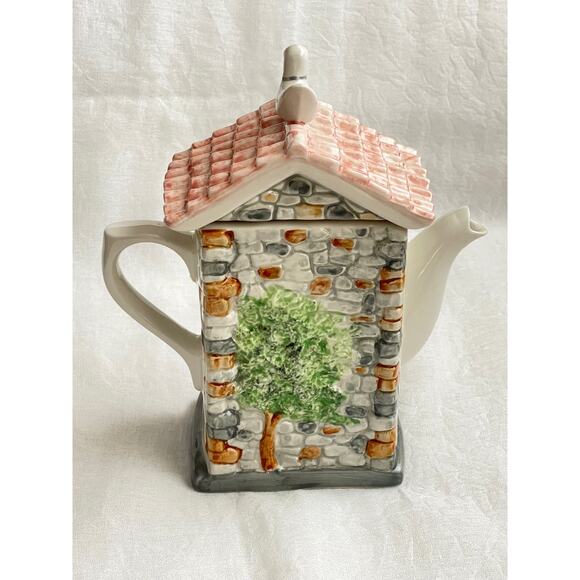 Vintage Collectible Teapot, Swineside Ceramics, England, The Door - Picture 5 of 9